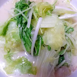 レタス☆水菜ラーメン